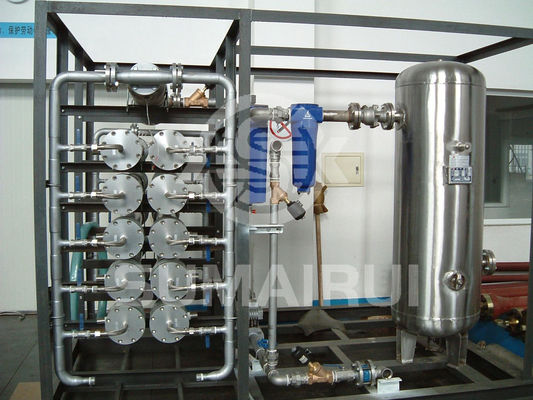 Membrane Type Nitrogen Generator Beer 500CFM Purity 99% 300 Bar