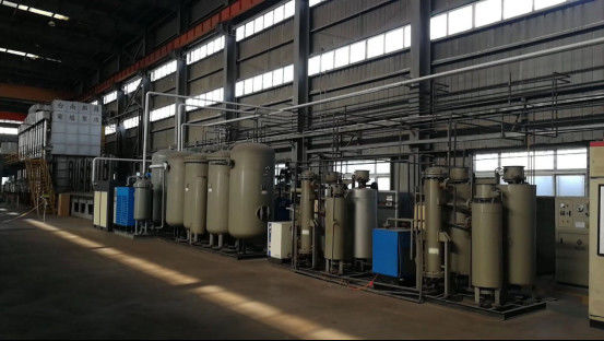 Pure Psa Nitrogen Purification System 99.9999% Mesh Belt Furnace Pipelines Industry
