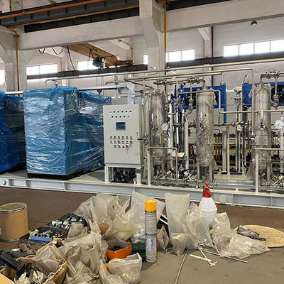 300 Cfm 500 Cfm Heated Desiccant Air Dryer Stainless Steel Pipelines Vessels Monoblock Skid
